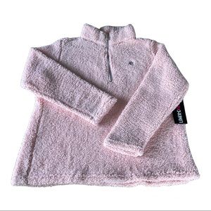 NWT Limited Too Girls' Fuzzy Pink Long Sleeve Pullover Sweater  XL 12